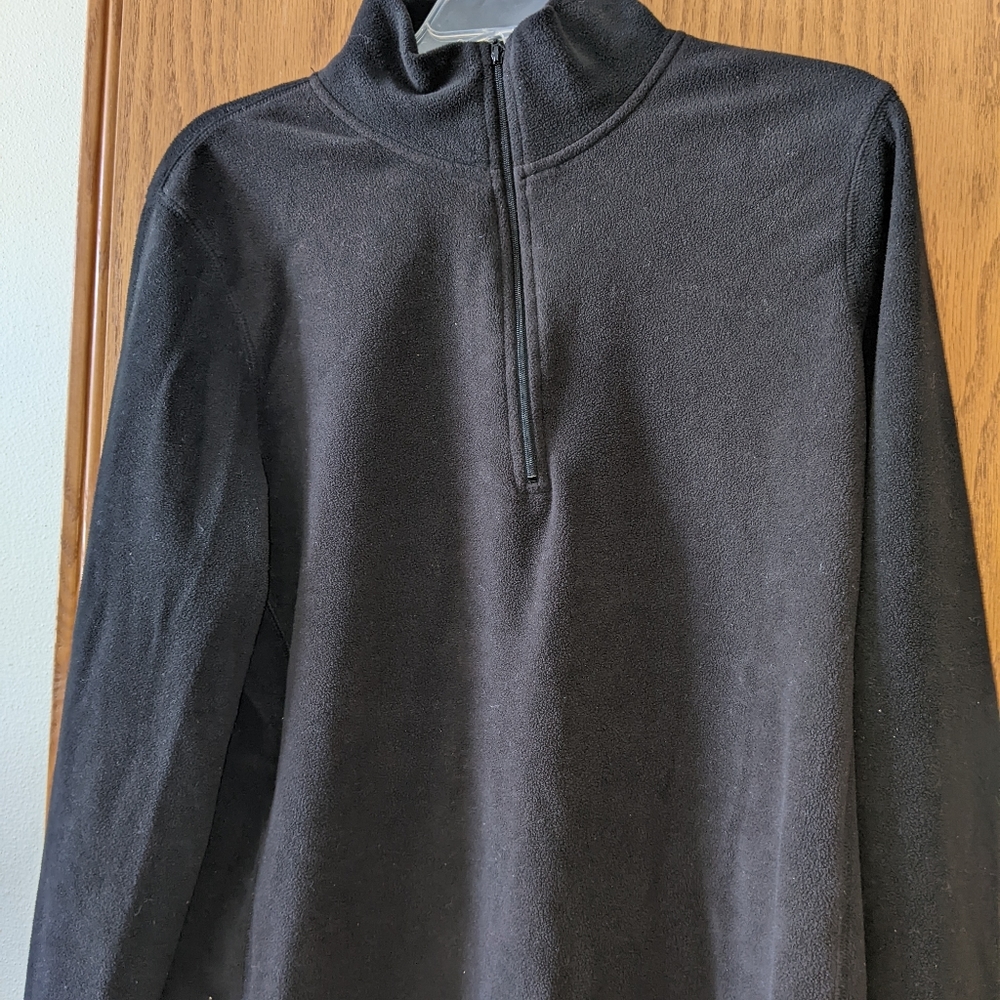 Gap XL black 1/4 zip fleece